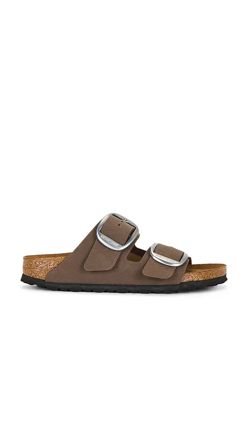 Birkenstock Arizona Big Buckle Birkibuc Sandal | Image 1 Birkenstock Arizona Big Buckle Birkibuc Sandal | Image 1