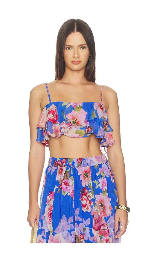 Hemant & Nandita Ruffle Top | Image 1 Hemant & Nandita Ruffle Top | Image 1