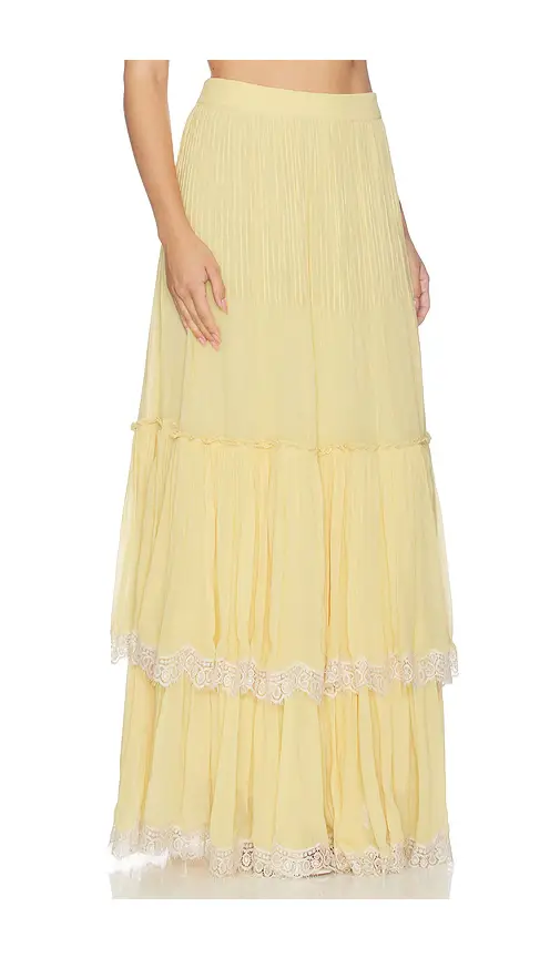 Hemant & Nandita Pintuck Maxi Skirt | Thumbnail 2 Hemant & Nandita Pintuck Maxi Skirt | Thumbnail 2