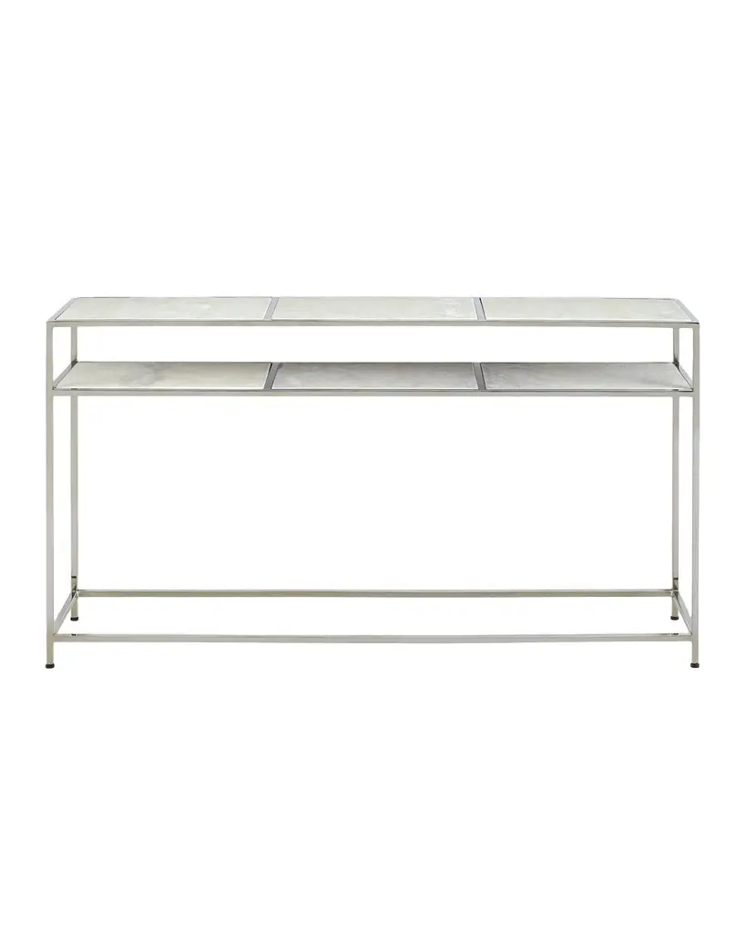Regina Andrew Cici Etched Marble Console | Image 1 Regina Andrew Cici Etched Marble Console | Image 1