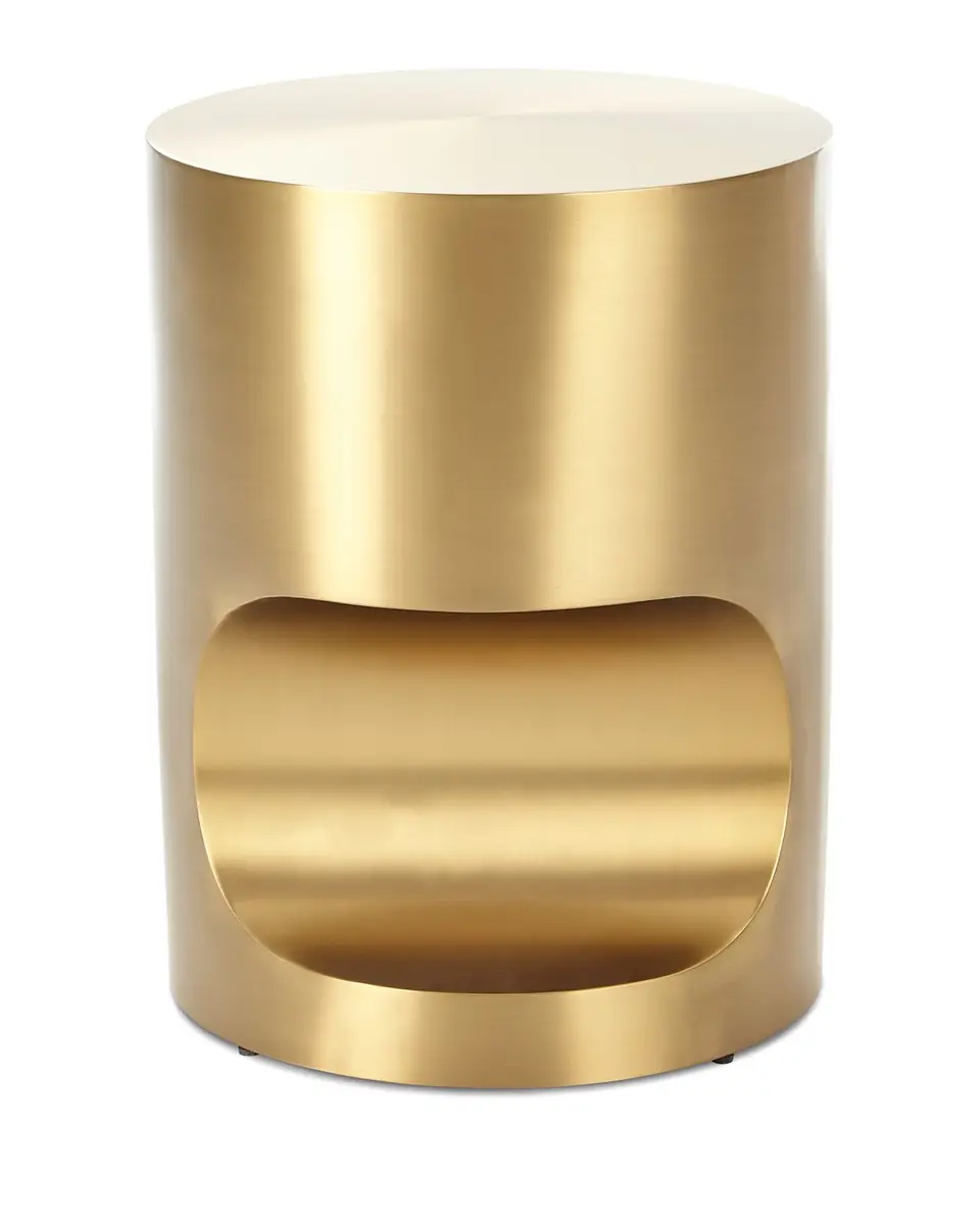 Regina Andrew Nico Brass-Finish Side Table | Thumbnail 3