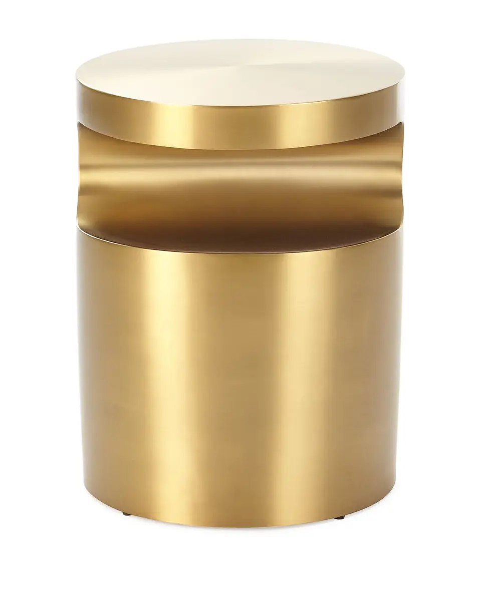 Regina Andrew Nico Brass-Finish Side Table | Thumbnail 4