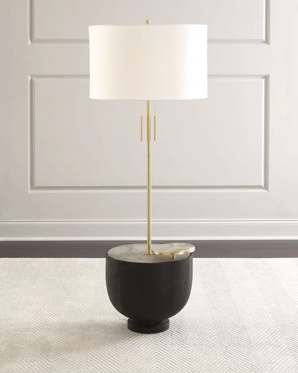 Regina Andrew Theo Ebon Floor Lamp | Thumbnail 2