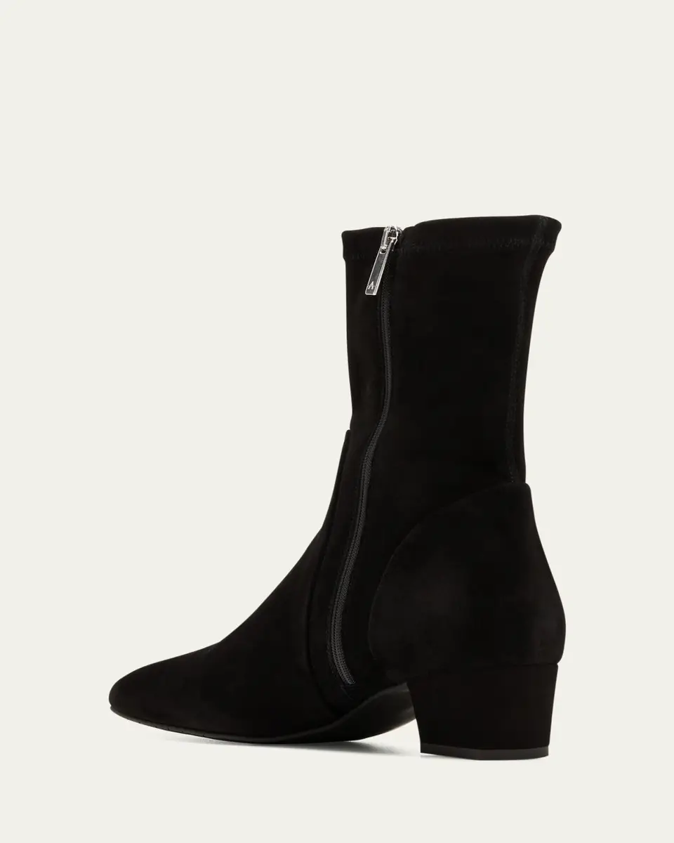 Aquatalia Stassi Stretch Suede Ankle Boots | Thumbnail 4