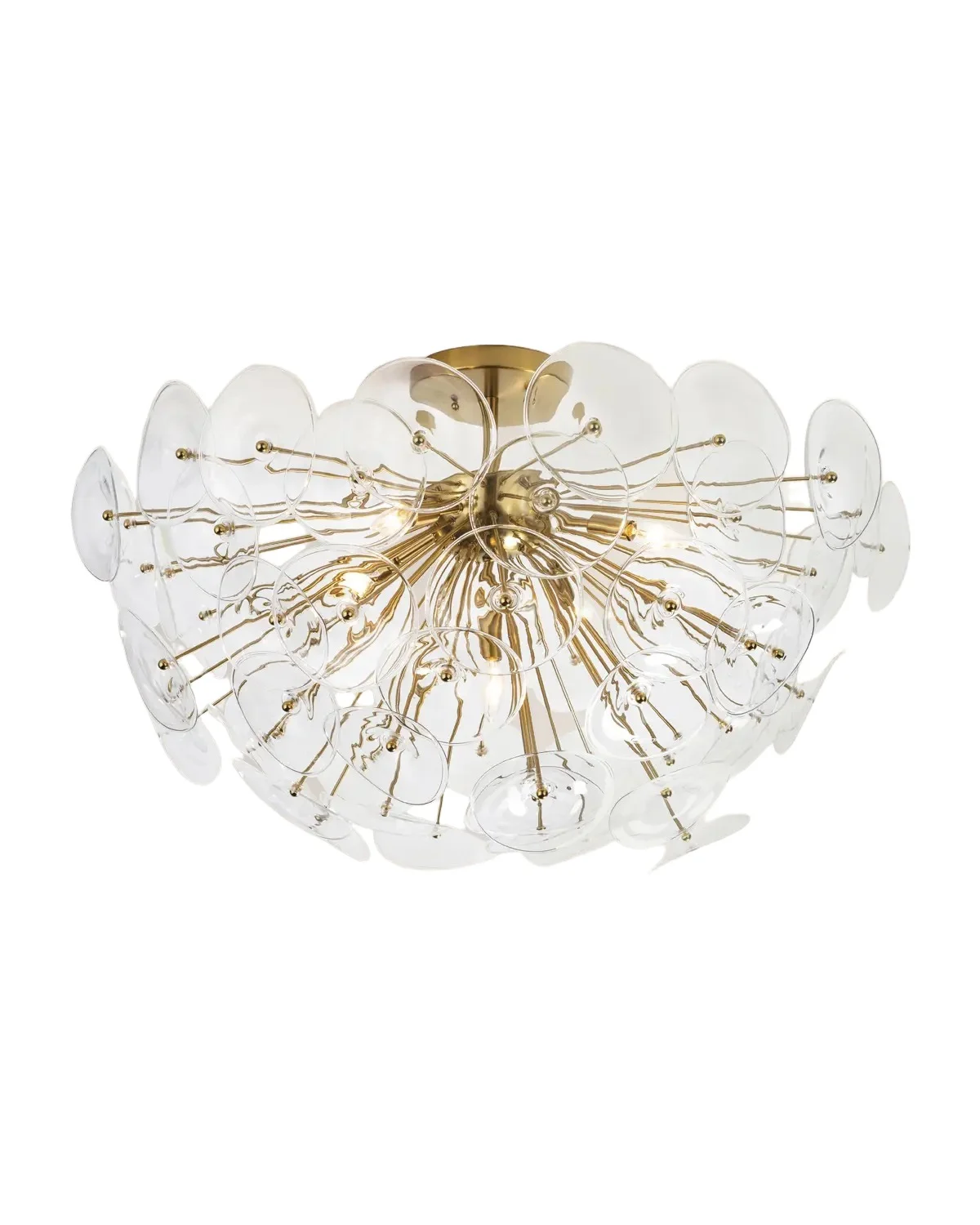 Regina Andrew Poppy Glass Semi Flush Mount