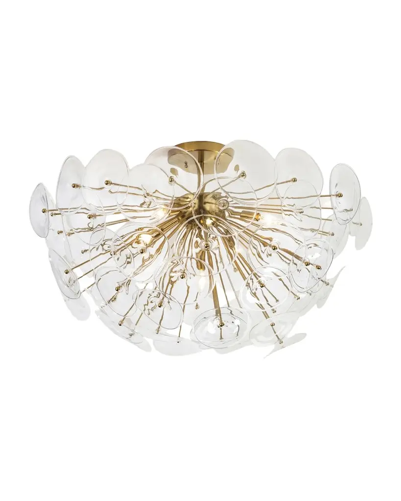 Regina Andrew Poppy Glass Semi Flush Mount
