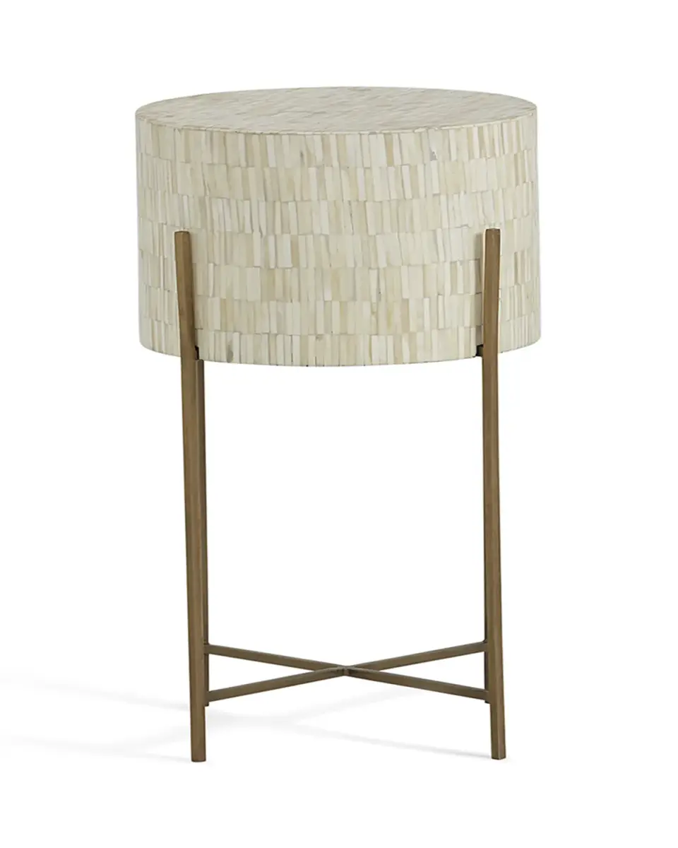 Regina Andrew Bone Drum Accent Table | Thumbnail 2 Regina Andrew Bone Drum Accent Table | Thumbnail 2