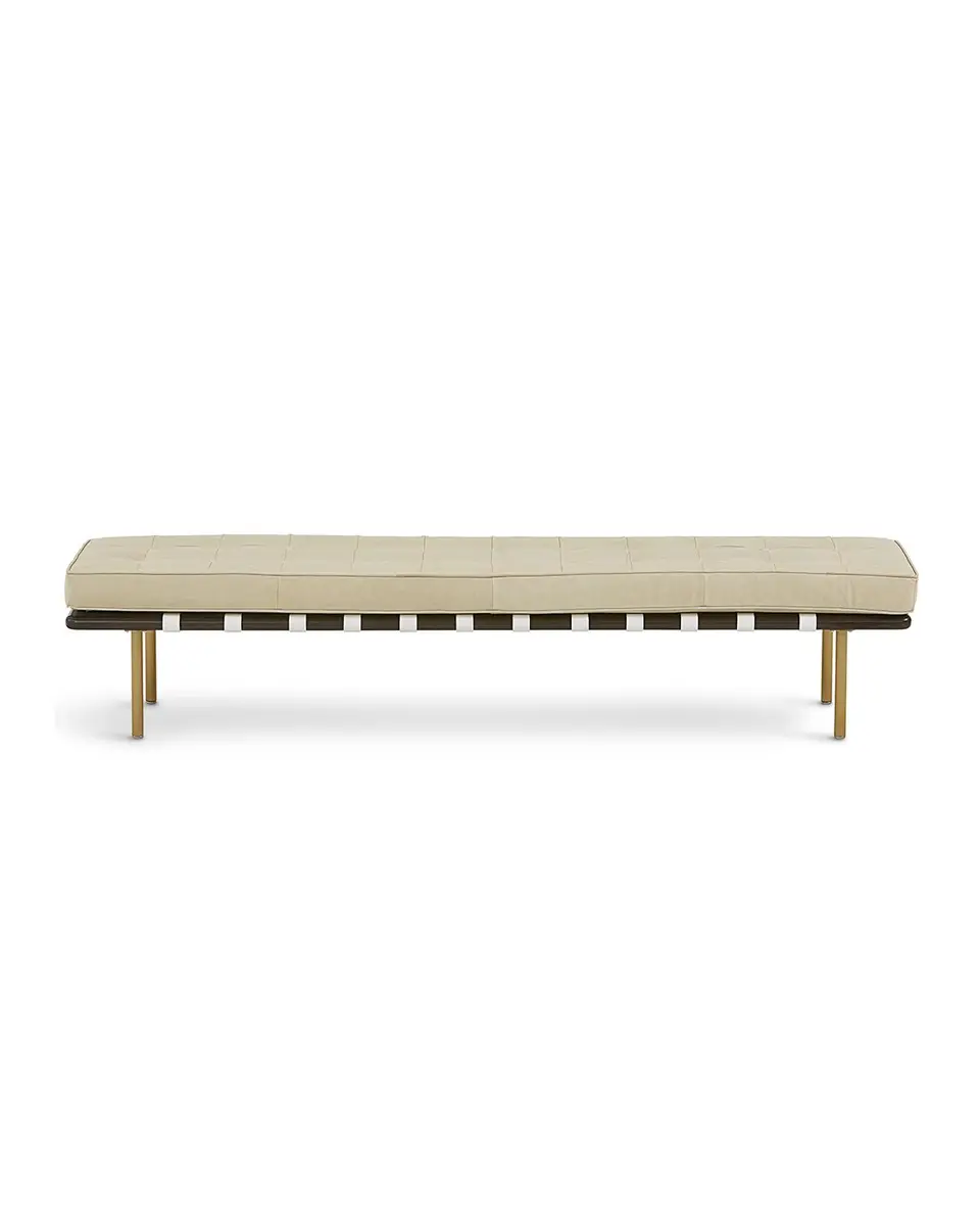 Regina Andrew Tufted Leather Gallery Bench | Thumbnail 2 Regina Andrew Tufted Leather Gallery Bench | Thumbnail 2