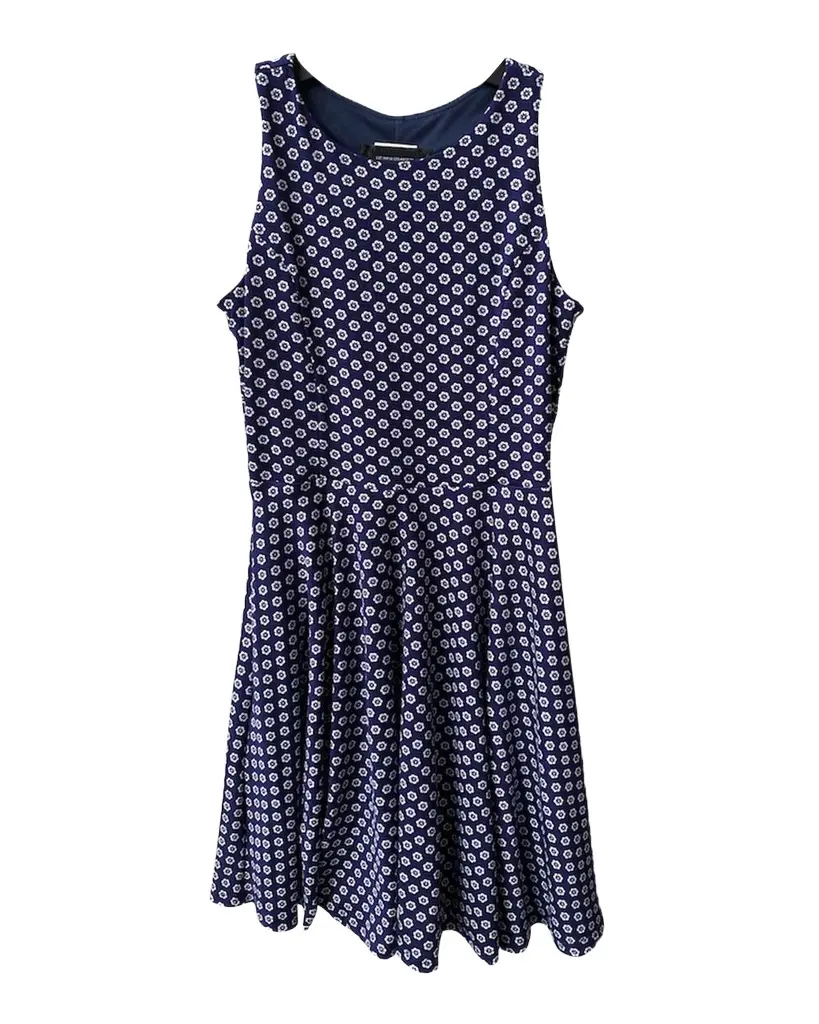 Un Deux Trois Girl's Sleeveless Fit-and-Flare Dress, Size 8-18 | Image 1 Un Deux Trois Girl's Sleeveless Fit-and-Flare Dress, Size 8-18 | Image 1