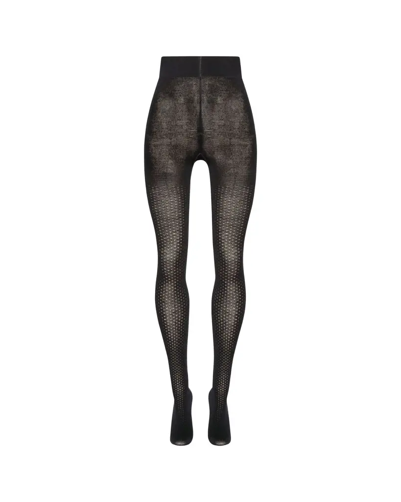 Wolford Dotted Jacquard Tights, 100 Denier | Image 1 Wolford Dotted Jacquard Tights, 100 Denier | Image 1