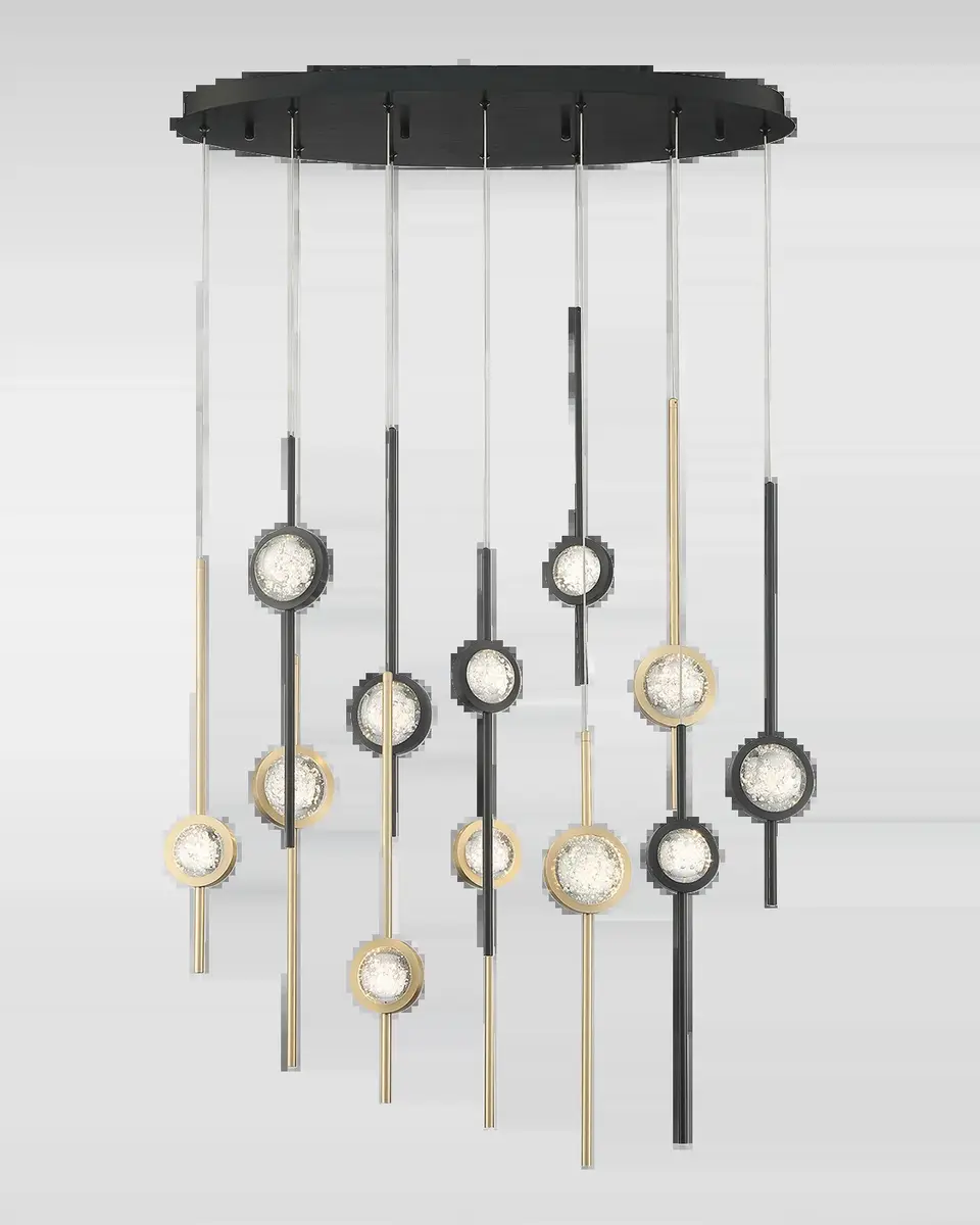 Eurofase Barletta 12-Light Chandelier - 37.5" | Thumbnail 2 Eurofase Barletta 12-Light Chandelier - 37.5" | Thumbnail 2