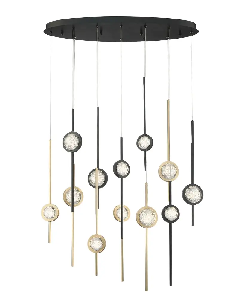 Eurofase Barletta 12-Light Chandelier - 37.5" | Image 1 Eurofase Barletta 12-Light Chandelier - 37.5" | Image 1