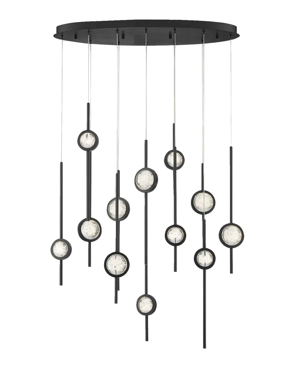 Eurofase Barletta 12-Light Chandelier - 37.5" | Thumbnail 3 Eurofase Barletta 12-Light Chandelier - 37.5" | Thumbnail 3