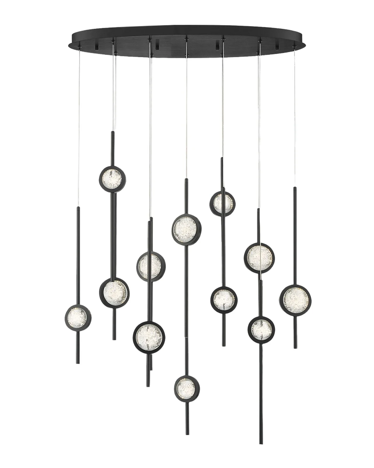 Eurofase Barletta 12-Light Chandelier - 37.5"