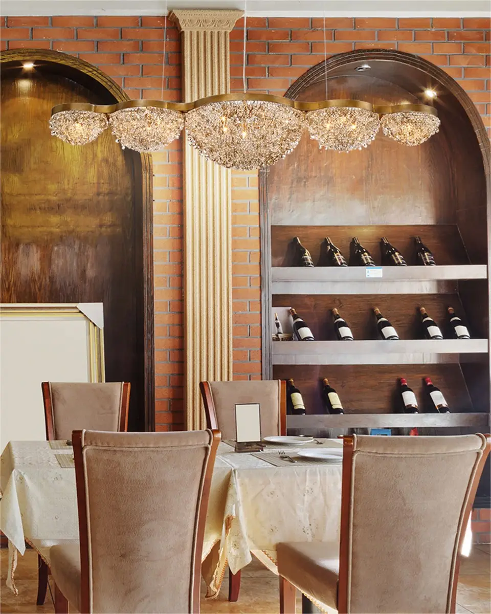 Eurofase Mondo Linear Chandelier | Thumbnail 2 Eurofase Mondo Linear Chandelier | Thumbnail 2