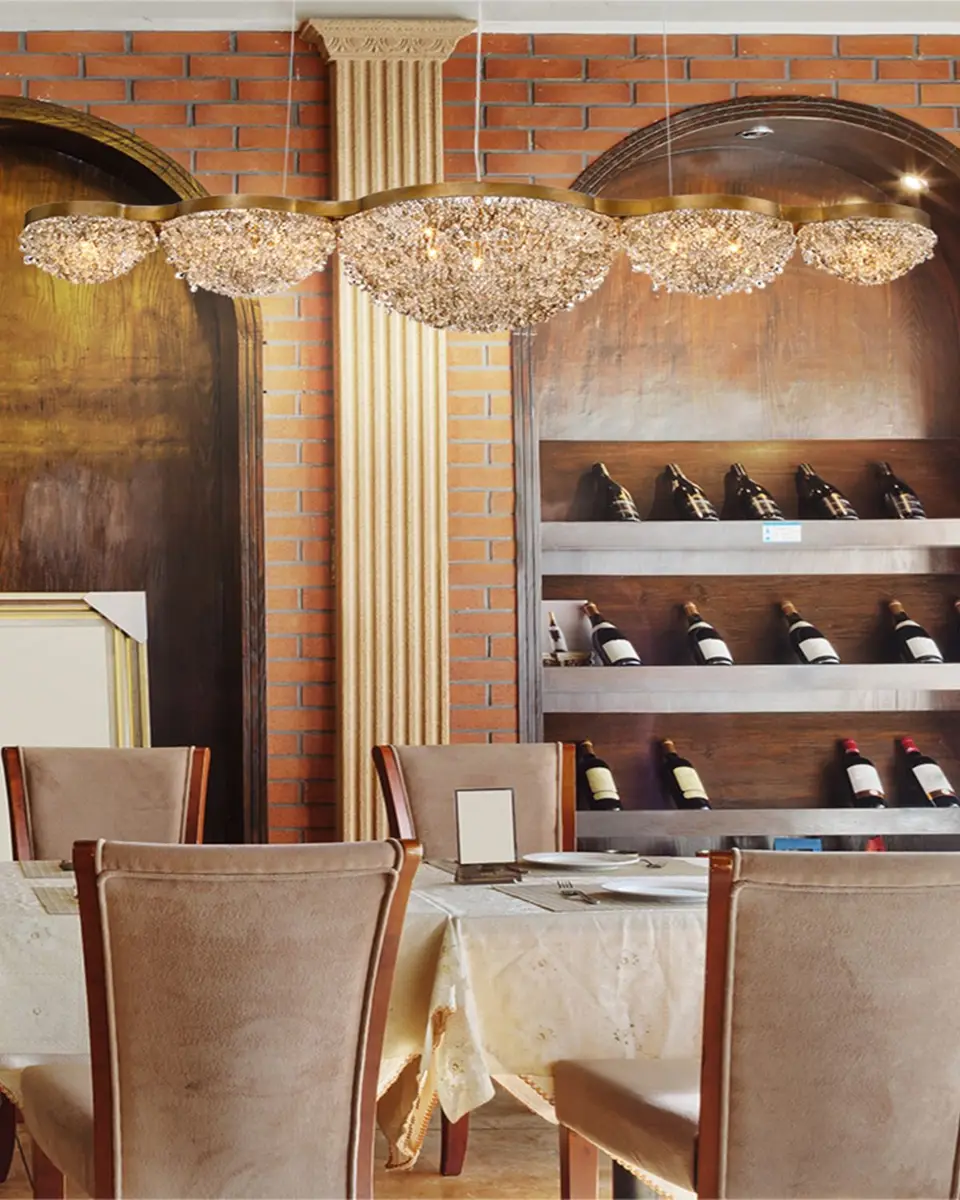 Eurofase Mondo Linear Chandelier | Thumbnail 5 Eurofase Mondo Linear Chandelier | Thumbnail 5