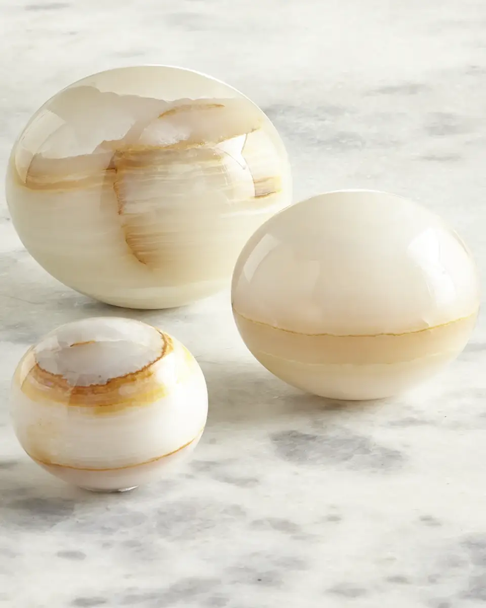Regina Andrew Jade Spheres, Set of 3 | Thumbnail 2