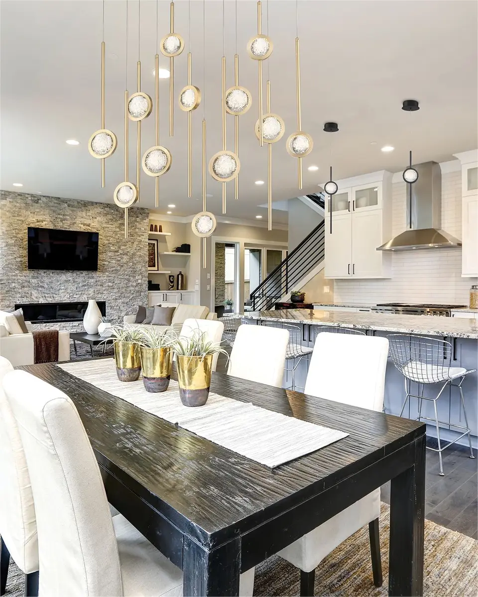 Eurofase Barletta 12-Light Chandelier - 37.5" | Thumbnail 2 Eurofase Barletta 12-Light Chandelier - 37.5" | Thumbnail 2