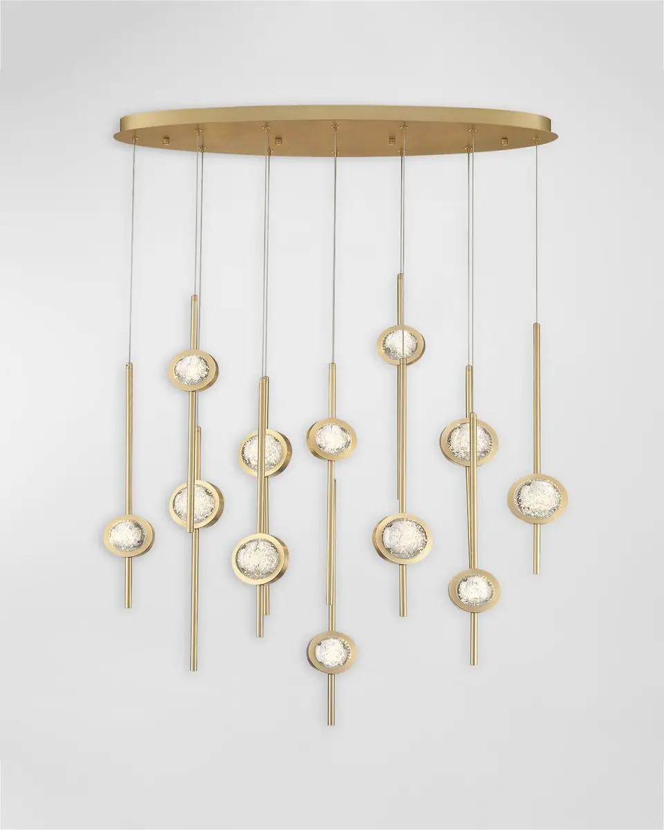 Eurofase Barletta 12-Light Chandelier - 37.5" | Thumbnail 4 Eurofase Barletta 12-Light Chandelier - 37.5" | Thumbnail 4