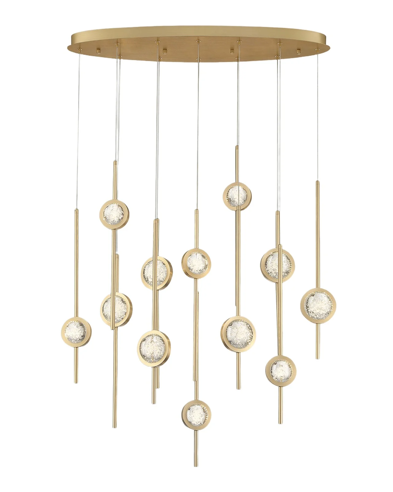 Eurofase Barletta 12-Light Chandelier - 37.5"