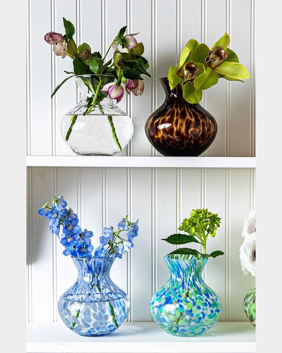 Juliska Puro Glass Vase, 6" | Thumbnail 4 Juliska Puro Glass Vase, 6" | Thumbnail 4