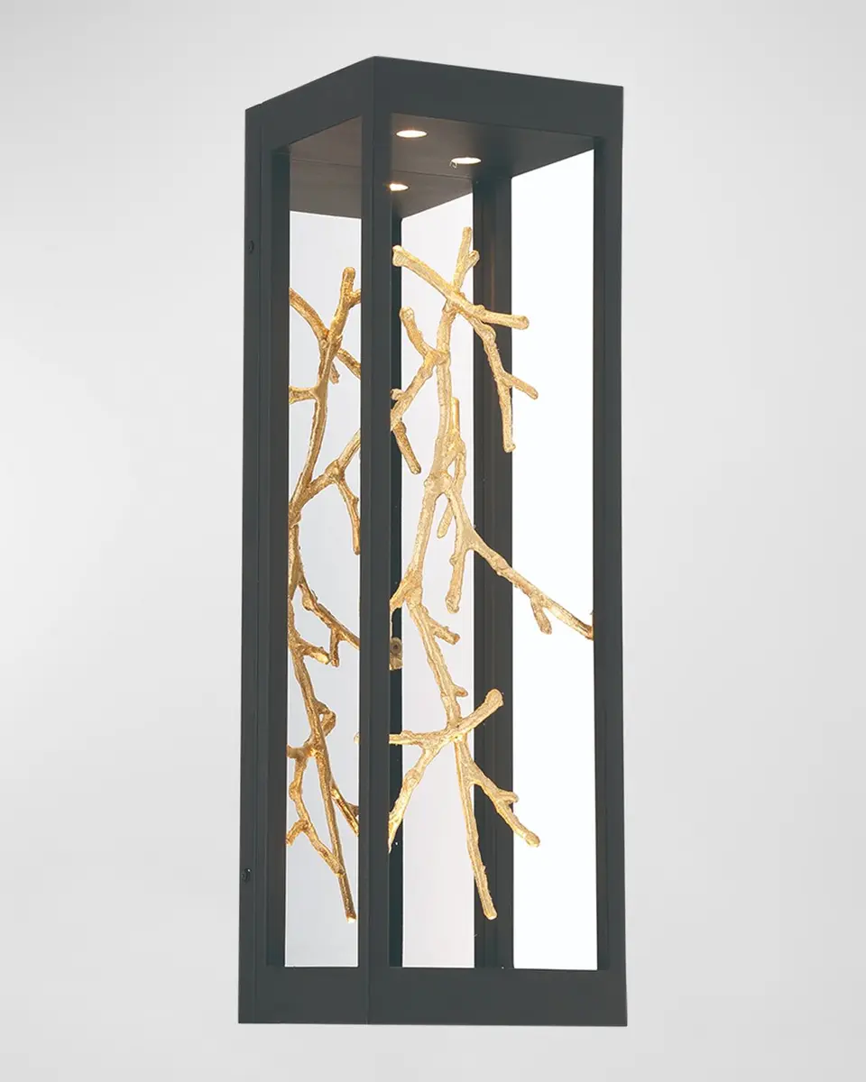 Eurofase Aerie Gold Indoor/Outdoor LED Sconce | Thumbnail 3 Eurofase Aerie Gold Indoor/Outdoor LED Sconce | Thumbnail 3
