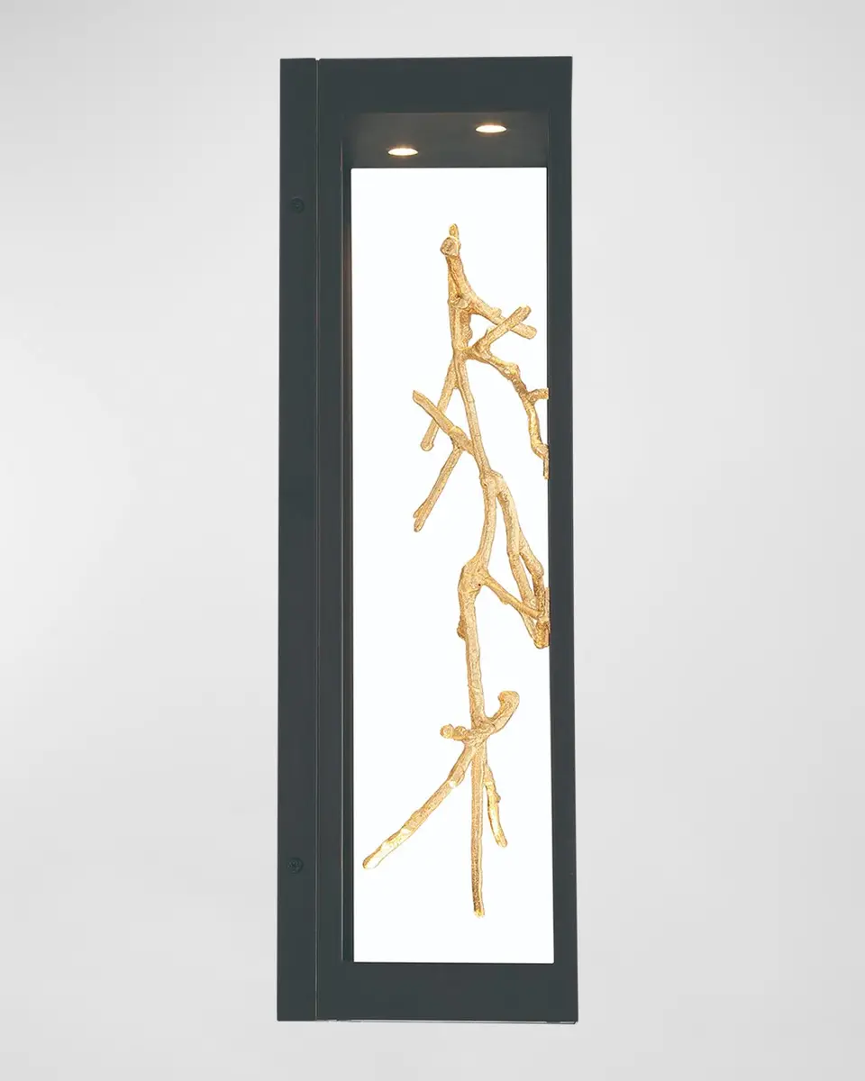 Eurofase Aerie Gold Indoor/Outdoor LED Sconce | Thumbnail 4 Eurofase Aerie Gold Indoor/Outdoor LED Sconce | Thumbnail 4