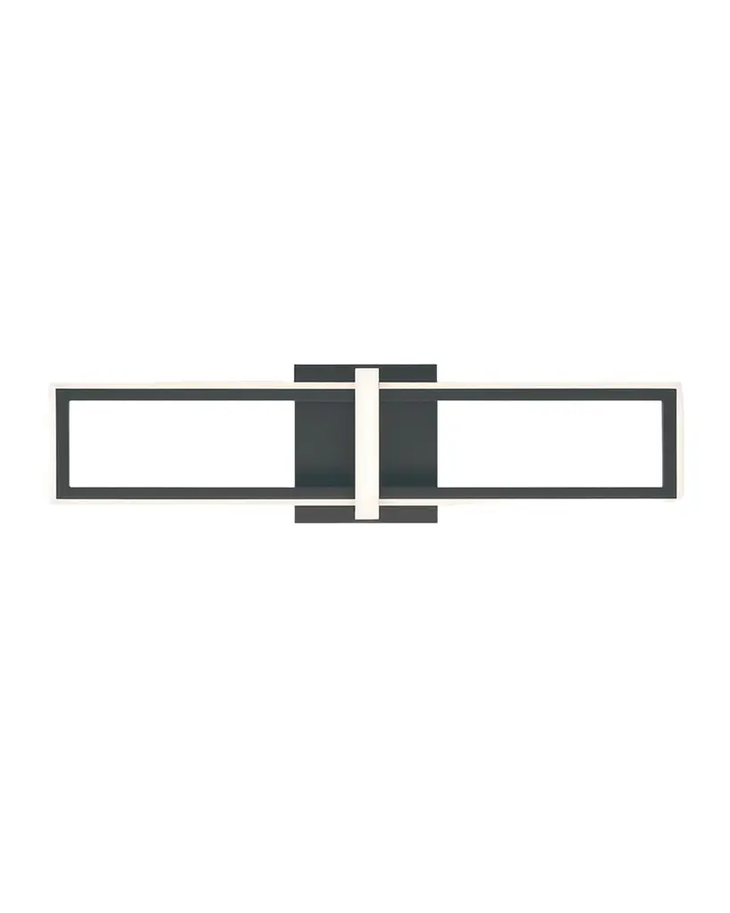 Eurofase Bordo LED Sconce in Black, 24"