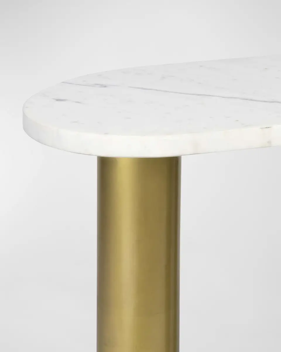 Regina Andrew Gabrielle Marble End Table | Thumbnail 3