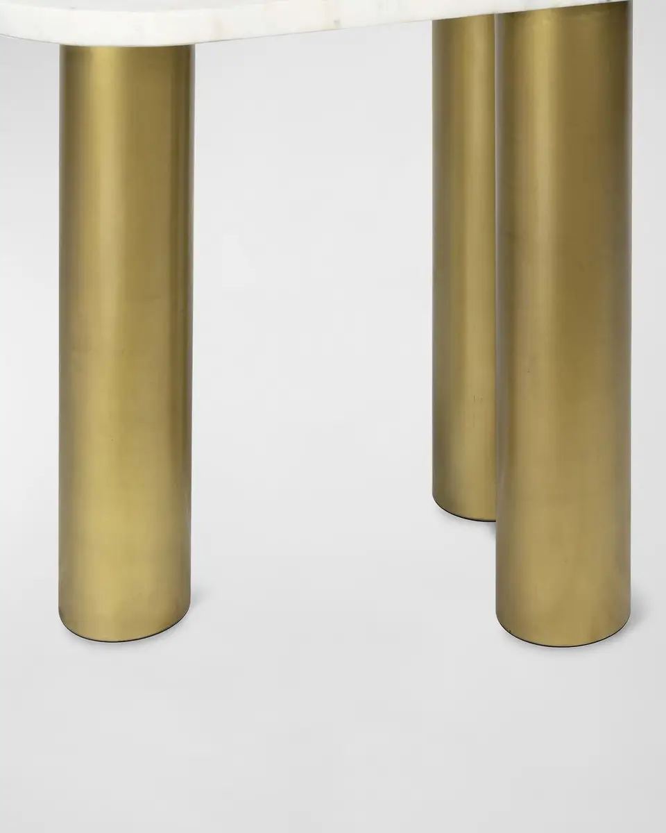 Regina Andrew Gabrielle Marble End Table | Thumbnail 4