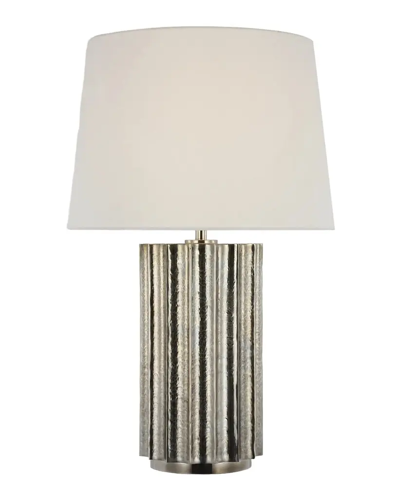 Visual Comfort Signature Kolber Table Lamp With Linen Shade by Ralph Lauren