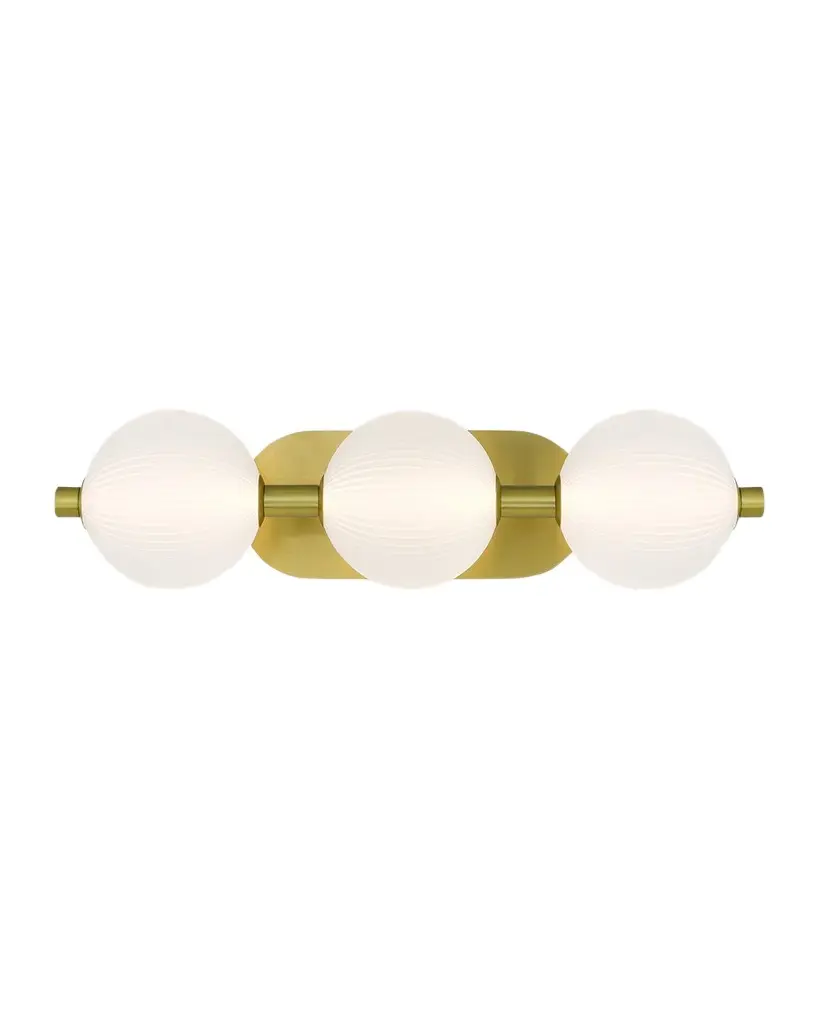 Eurofase Palmas 3-Light LED Golden Vanity