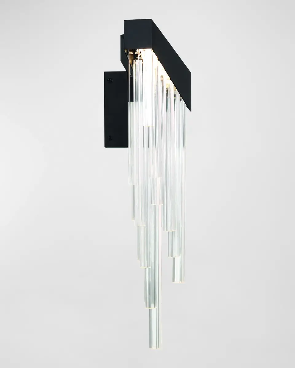 Eurofase Vivien 1-Light LED Black Sconce | Thumbnail 3 Eurofase Vivien 1-Light LED Black Sconce | Thumbnail 3