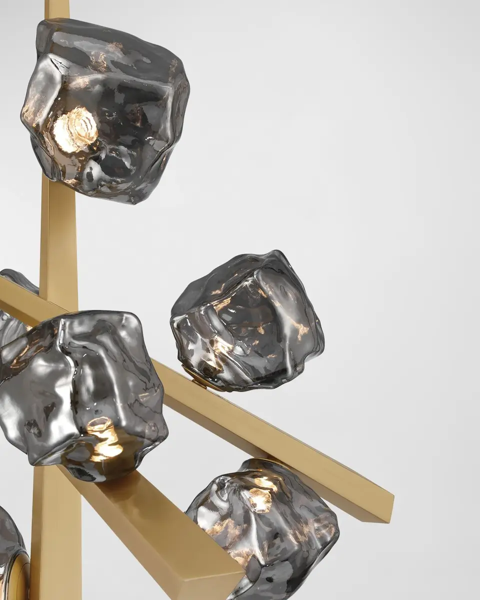 Eurofase Thorah 7-Light LED Golden Chandelier | Thumbnail 3