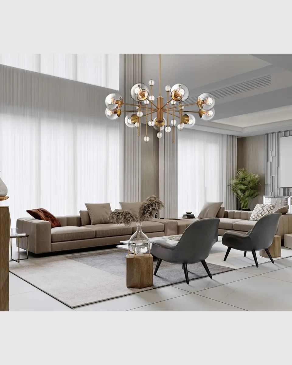 Eurofase Traiton 9-Light Chandelier | Thumbnail 6