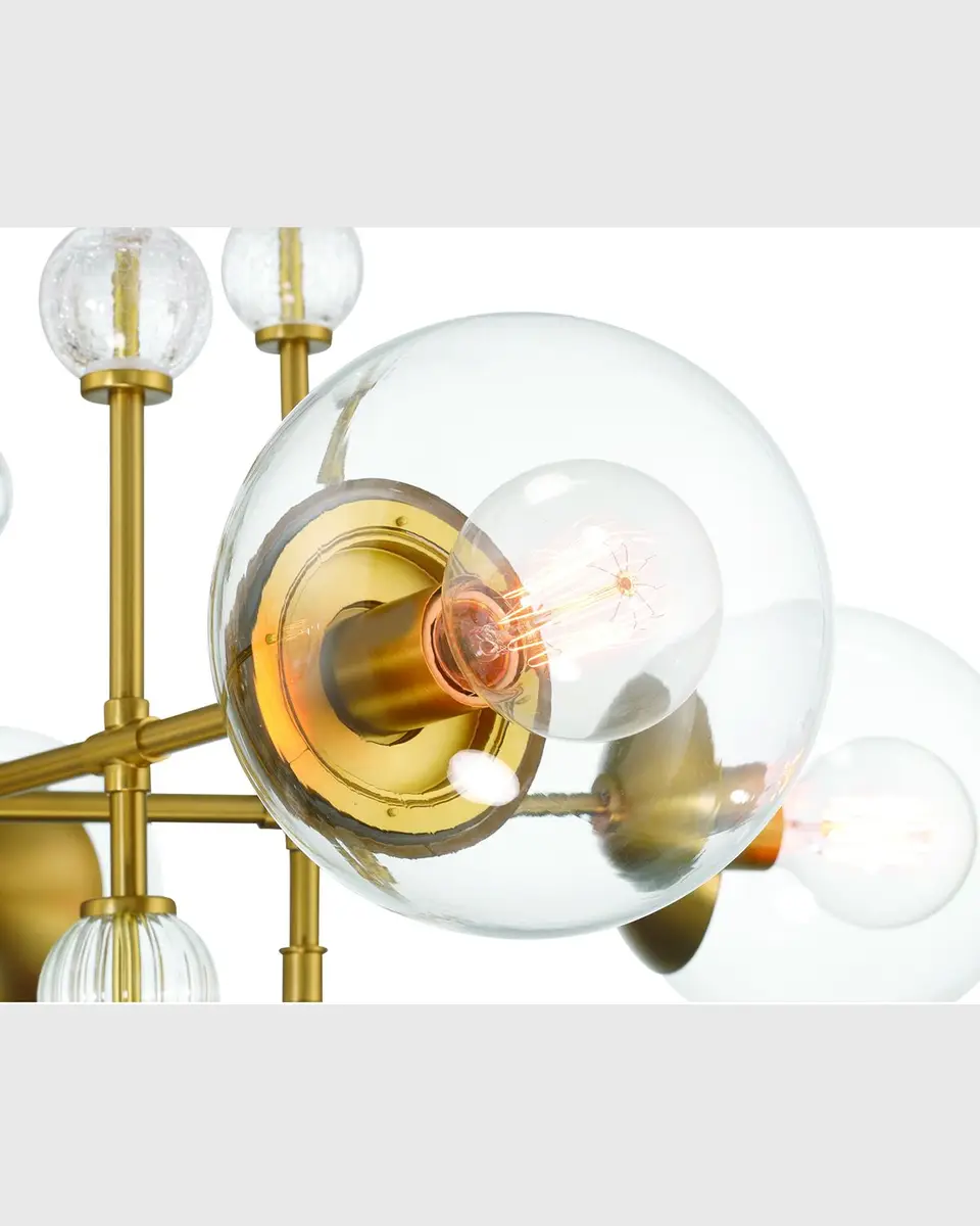 Eurofase Traiton 5-Light Golden Chandelier | Thumbnail 4 Eurofase Traiton 5-Light Golden Chandelier | Thumbnail 4