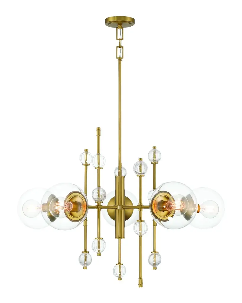 Eurofase Traiton 5-Light Golden Chandelier