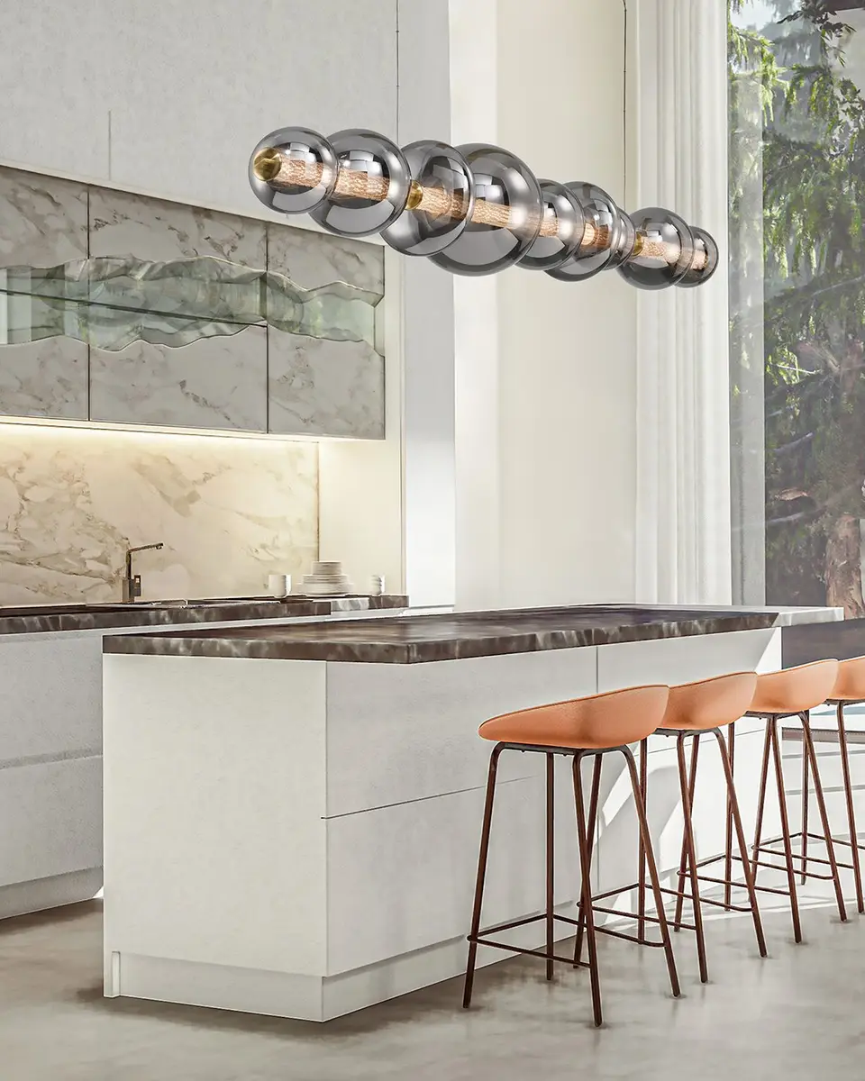 Eurofase Atomo 1-Light LED Chandelier | Thumbnail 5 Eurofase Atomo 1-Light LED Chandelier | Thumbnail 5