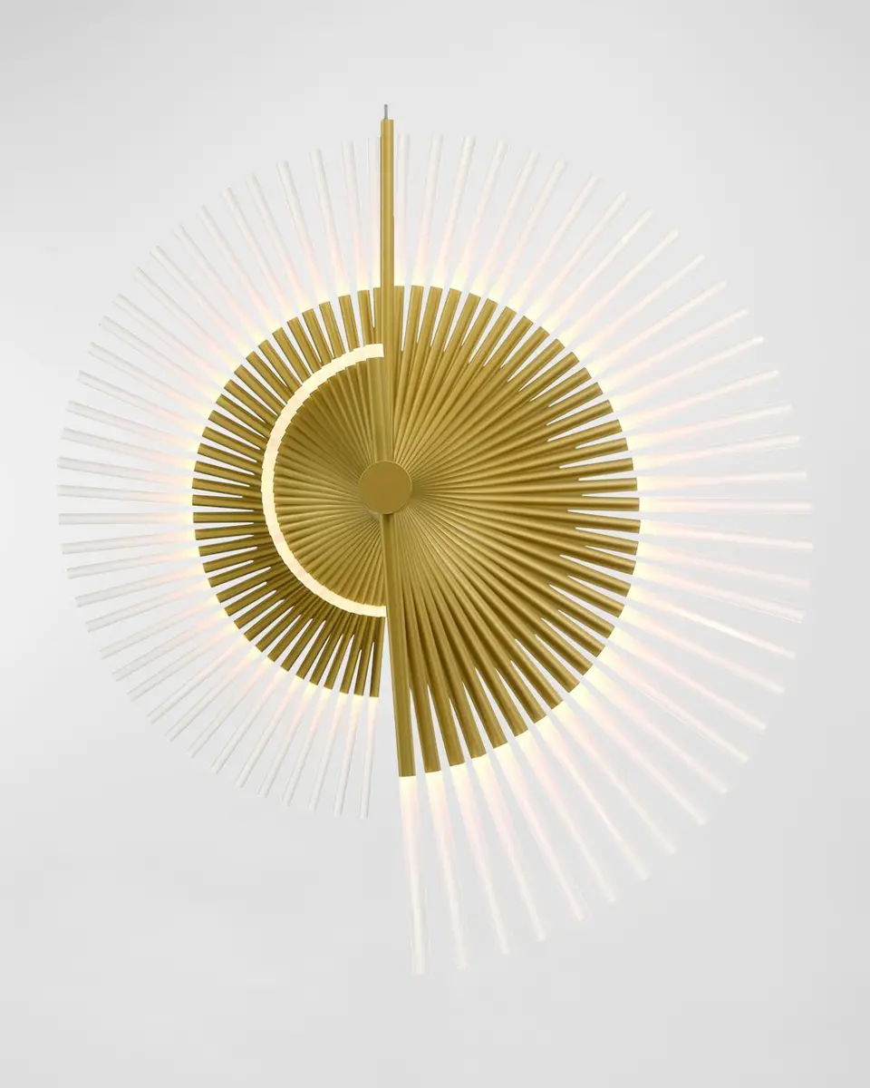 Eurofase Voltik 59" 144-Light Integrated LED Chandelier | Thumbnail 6 Eurofase Voltik 59" 144-Light Integrated LED Chandelier | Thumbnail 6