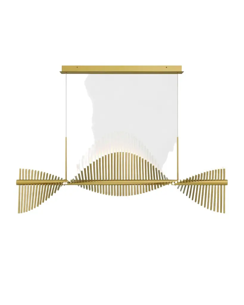 Eurofase Voltik 59" 144-Light Integrated LED Chandelier