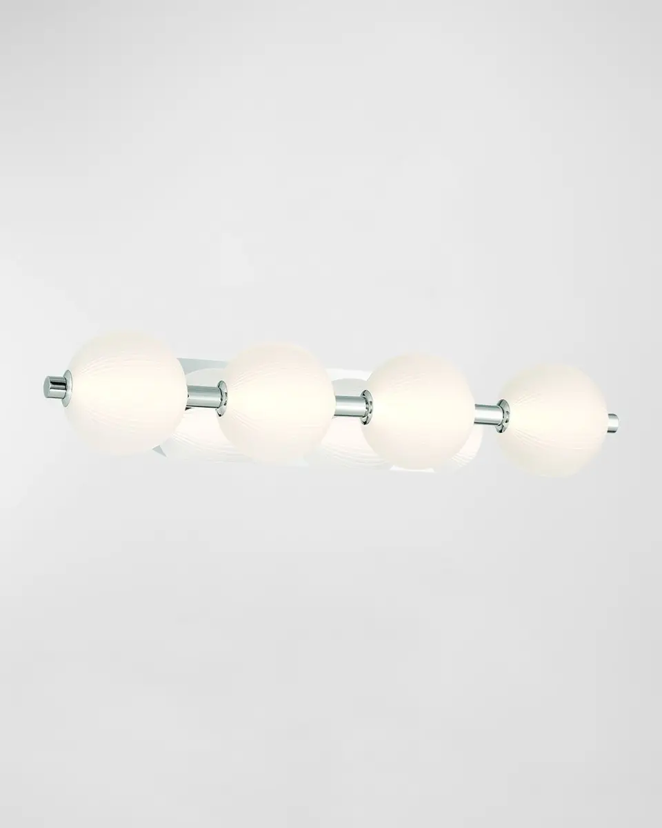 Eurofase Palmas 30" 4-Light LED Vanity Light | Thumbnail 2 Eurofase Palmas 30" 4-Light LED Vanity Light | Thumbnail 2