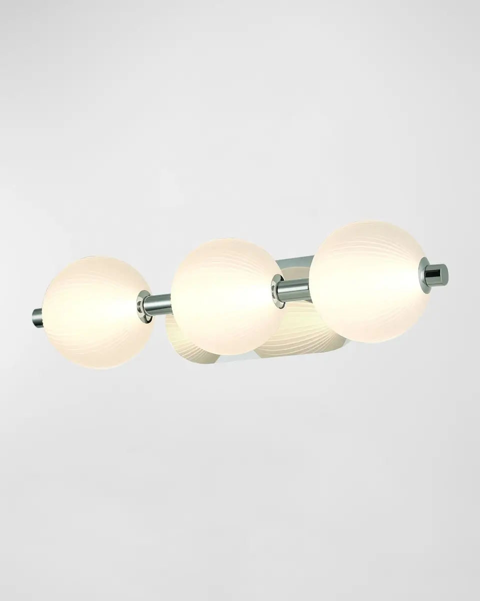 Eurofase Palmas 3-Light LED Golden Vanity | Thumbnail 2 Eurofase Palmas 3-Light LED Golden Vanity | Thumbnail 2