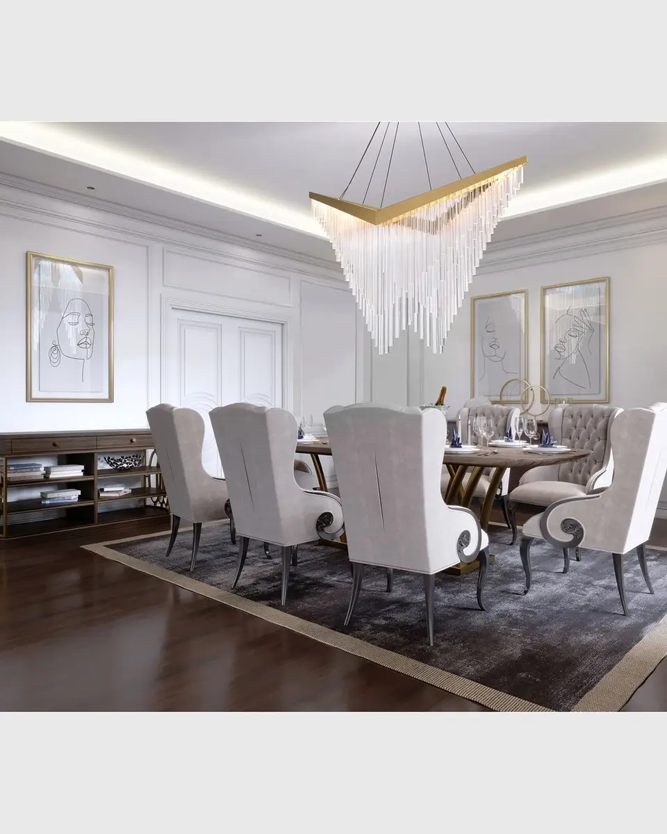 Eurofase Vivien 60" Integrated LED Chandelier | Thumbnail 5