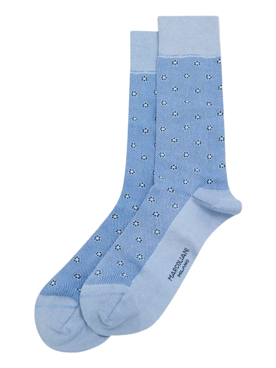 Men's Micro-Floral Crew Socks Men's Micro-Floral Crew Socks