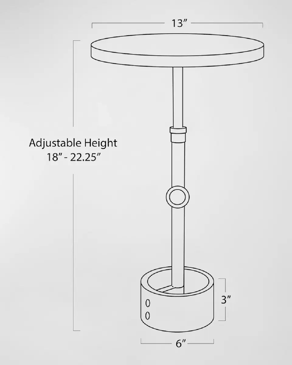 Regina Andrew Myles Accent Table | Thumbnail 5 Regina Andrew Myles Accent Table | Thumbnail 5