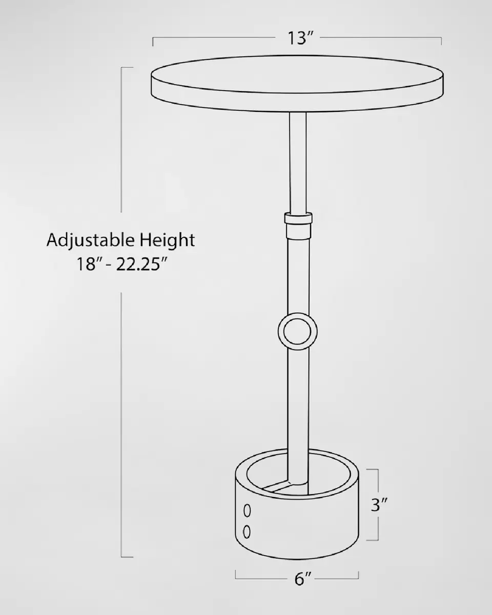 Regina Andrew Myles Accent Table | Thumbnail 4 Regina Andrew Myles Accent Table | Thumbnail 4