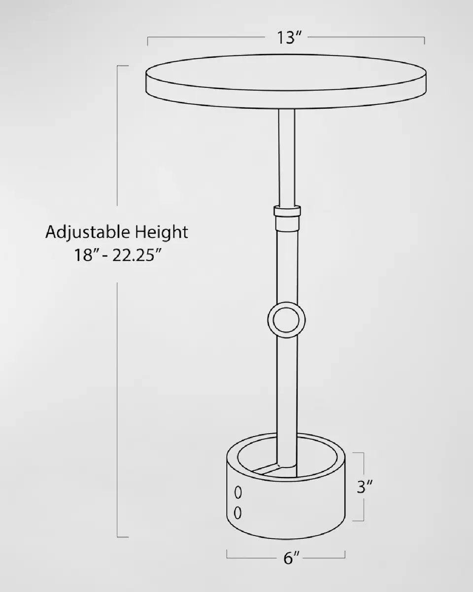 Regina Andrew Myles Accent Table | Thumbnail 5 Regina Andrew Myles Accent Table | Thumbnail 5