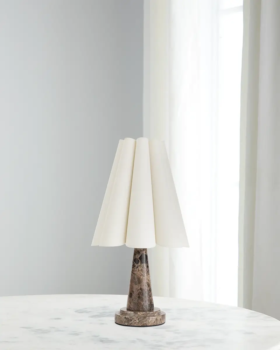 Regina Andrew Segal 22" Marble Mini Lamp