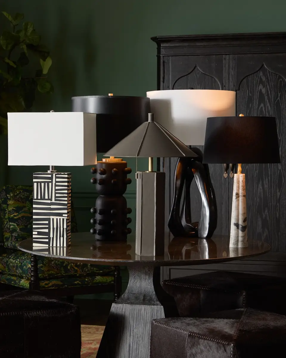 Regina Andrew Roman 27" Marble Table Lamp | Image 1 Regina Andrew Roman 27" Marble Table Lamp | Image 1