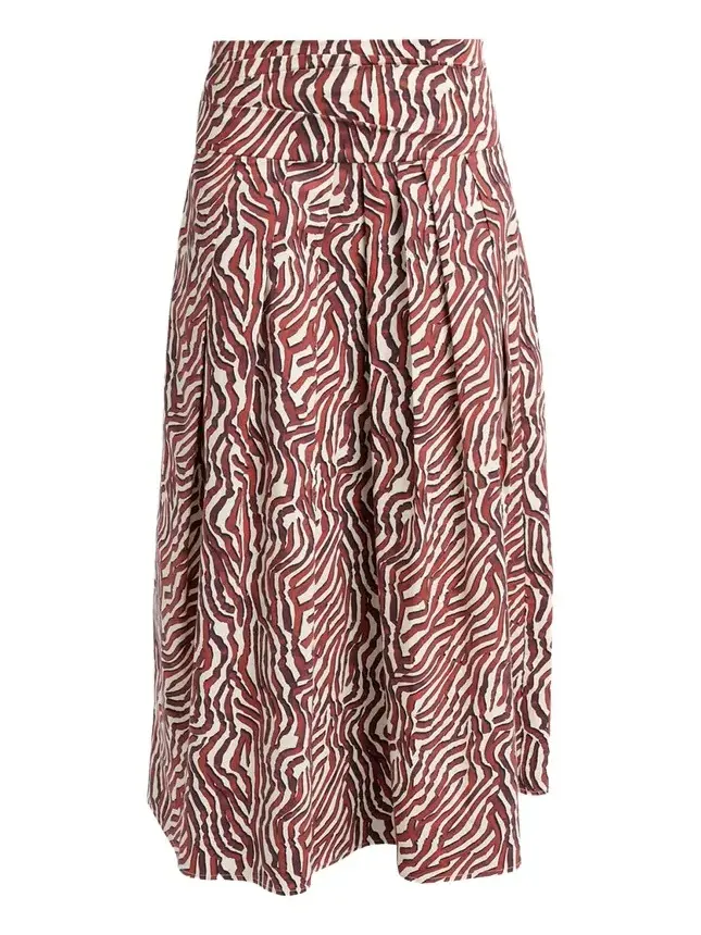 Nessa Maxi Skirt in Poplin